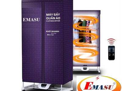 Nguyên lý hoạt động của Tủ sấy quần áo Haera-Emasu Nhật Bản ET304 hoạt động dựa vào nguyên lý đối lư 1