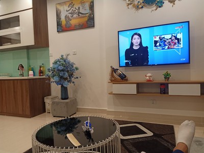 Căn góc 2PN   1 xịn xò, có nội thất, tầng trung thoáng đẹp 2,05 tỷ bao phí tại Vinhomes Ocean Park 3