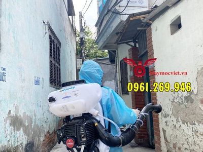 Máy phun thuốc khử trùng Kawasaki TK65 phòng dịch COVID-19 0