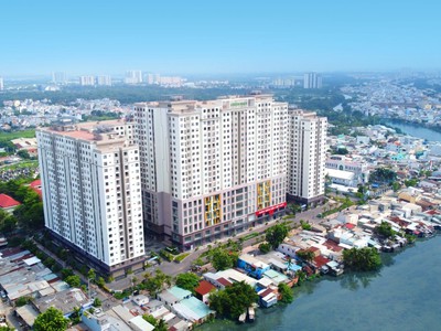 Mở bán shophouse 1 trệt 1 lầu tại Quận 8, giá 6,4 tỷ  bao VAT 0