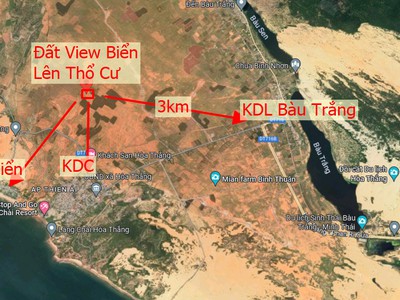 Cần bán nhanh lô đất 3770m2 Hòa Thắng,quy hoạch đất ở đô thị, gần biển 0