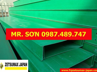 Máng cáp điện FRP, thang cáp điện composite, chống ăn mòn, kháng hóa chất - mới 100. 6