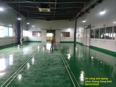 Thi công sơn epoxy tại Đăk lăk  Phúc Khang Trang BMT 1