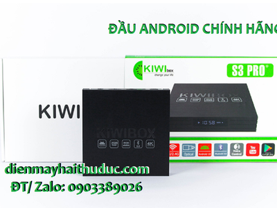 Đầu Android KiwiBox S3Pro cấu hình lõi tứ Quad core ARM Cortex-A53 0