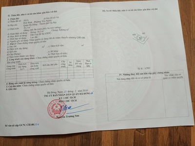 Chính chủ cần bán mảnh đất tại yên nghĩa, hà đông, hà nội. 0