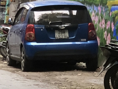 Ban xe Kia morning gia đình đi 1