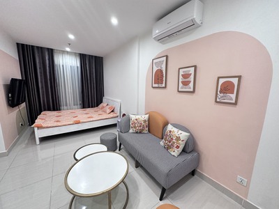Cho thuê nhanh căn hộ Studio full đồ siêu đẹp giá chỉ 5,5tr/tháng Vinhomes Ocean Park 3