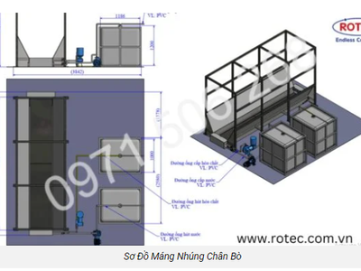 Dự Án Máng Nhúng Chân Bò Của Rotec Việt Nam Với Nhà Đầu Tư Sữa Tươi Sạch Lớn Phú Yên 0