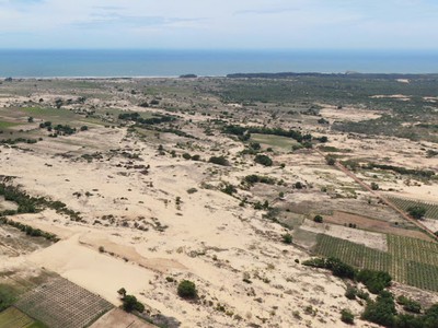 Bán gấp 2550m2 xã Hòa Thắng, quy hoạch thổ cư, cách biển chỉ 2km 2