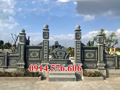 32  mẫu cổng từ đường đá xanh đẹp bán đồng tháp 2