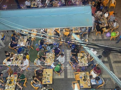 Cần sang gấp quán hải sản, mặt bằng rộng, ngay gốc đường ngã tư thành thái, lý thường kiệt, đông 0