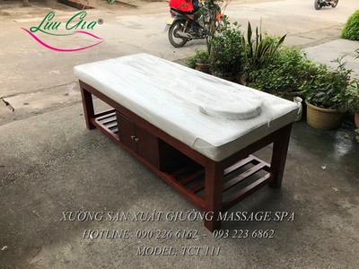 Giường massage body khung gỗ giá rẻ tại thanh ba, phú thọ 8