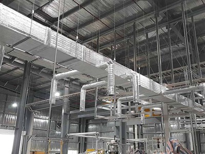 Thi công hệ thống khí thải công nghiệp Bắc Ninh 1