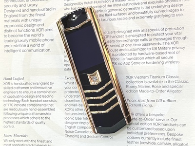 Vertu Signature S Rose Gold 1