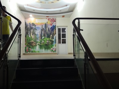 Cho thuê nhà 4 tầng , căn góc  làm văn phòng , kết hợp ở mặt đường 5 cũ Trúc Sơn , Hồng Bàng , Hải P 2