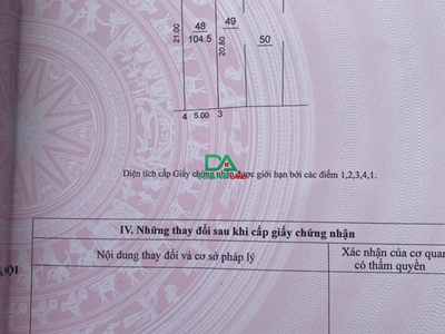 Bán mảnh đất đẹp 104m2 vỏ làng phía bắc thôn cổ dương, tiên dương, đông anh, hà nội 4