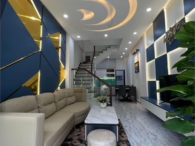 Bán gấp nhà 4 tầng sau lưng mt đinh tiên hoàng sát đường ông ích khiêm 1