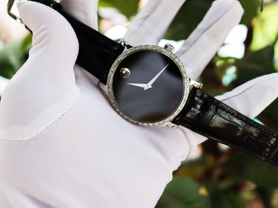 Sale Giảm Mạnh - Đồng Hồ Nam Movado Automatic - Niềng Kim Cương - Size 42mm - Fullbox 6