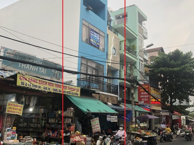 Cho thuê mtkd chợ tân hương 64m2, 3tầng 1