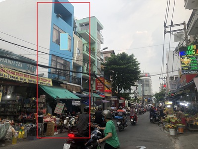 Cho thuê mtkd chợ tân hương 64m2, 3tầng 0