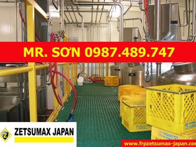 Mua Tấm Sàn Lưới Sợi Thủy Tinh, Sàn Nhựa Composite Kháng Hóa Chất, Chống Ăn Mòn - Mới 100 10