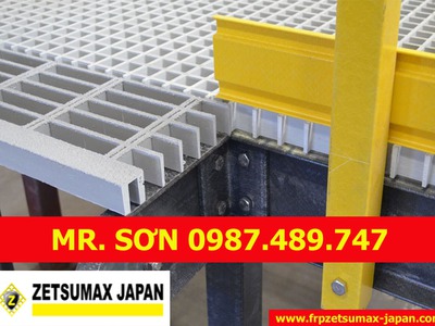 Mua Tấm Sàn Lưới Sợi Thủy Tinh, Sàn Nhựa Composite Kháng Hóa Chất, Chống Ăn Mòn - Mới 100 18