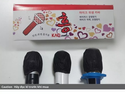 Đầu bọc micro karaoke Hàn Quốc 1