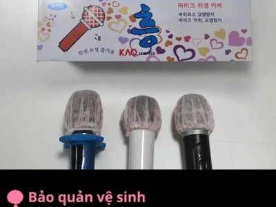 Đầu bọc micro karaoke Hàn Quốc 2