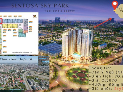 Căn hộ 2 ngủ   tầng 15 hướng nhìn ra cầu rào 1, tttp lung linh - giá rẻ hơn cđt 2