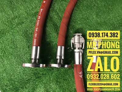 Ống cao su dẫn hơi chịu nhiệt -Ống mềm cao su dẫn hơi nóng -Ống mềm cao su dẫn nước nóng 1 2