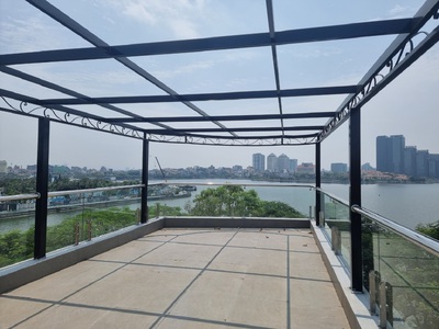 Cho thuê nhà mới view hồ tây 80m2 x 5T, 1 hầm làm café, nhà hàng 0