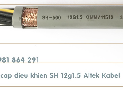 Dây cáp điều khiển 12x1.5mm2 lõi đồng chính hãng Altek kabel 1