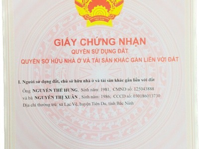 Chính chủ bán đất tp bắc ninh 1
