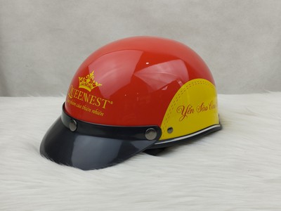 Xưởng làm nón bảo hiểm in logo giúp quảng cáo uy tín- chất lượng 0