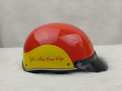 Xưởng làm nón bảo hiểm in logo giúp quảng cáo uy tín- chất lượng 1