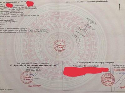Đất chính chủ bình dương cần ra gấp sổ hồng sẵn có. 2