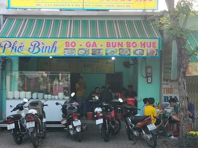 Cần sang quán phở   bún bò mặt tiền đường nguyễn văn tạo, long thới, nhà bè 0