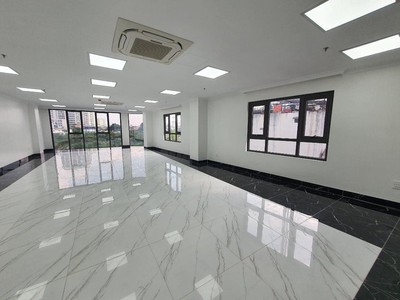 Toà nhà văn phòng hoàng quốc việt- cầu giấy, 130m x 9 tầng,mt 6.5m, thông sàn, full thổ cư 2