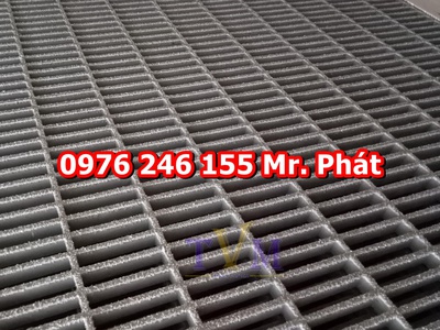 Mua sàn lót nhựa composite frp grating chống ăn mòn, chống cháy lan, vĩ nhựa, tấm chống trượt frp 17