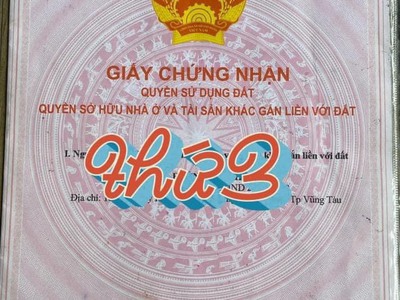 Bán lô đất địa chỉ 11/13 phan đăng lưu - phường 3 - thành phố vũng tàu 0