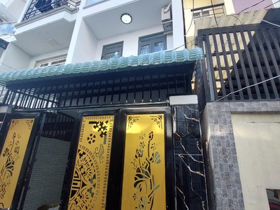 Bán nhà 3 tàng thị trấn nhà bè - cách quận 7 chỉ 1 cây cầu phú xuân - full nội thất cơ bản - giá 0