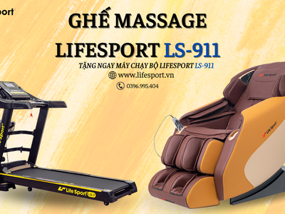 Ghế Massage LifeSport LS-911   Giá Rẻ Tại Kho - Góp 0 0