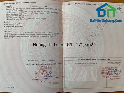 Bán đất đường Hoàng Thị Loan, QUận Liên Chiểu, Giá 75 triệu/m2 Tháng 05/2023 0