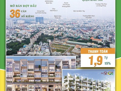 Khu tổ hợp nhà phố thương mại - the sholi 0