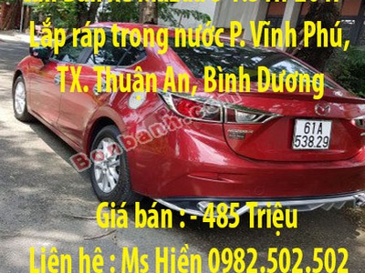 Cần bán xe mazda 3 1.5 at 2017 lắp ráp trong nước p. vĩnh phú, tx. thuận an, bình dương 0