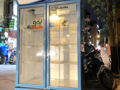 Tủ mát 2 cánh 1200lit alaska đang sd tốt. 0