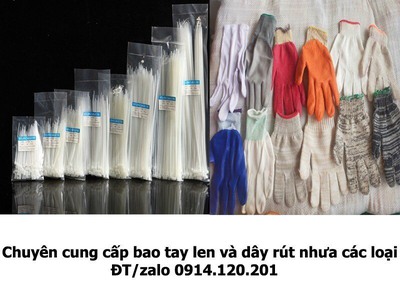 BĂNG KEO Và Dây Rút Nhựa - Bao Tay Len 0