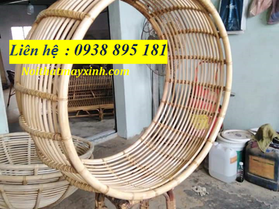 Xích đu mây tre được làm thủ công bằng 100 mây tự nhiên. 17