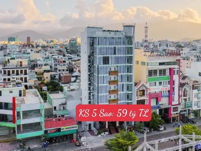 Bán gấp ks 5 sao - ngay hồ đống đa tp quy nhơn 20 x 15m, 10 tầng btct full nội thất cao cấp giá chỉ 0