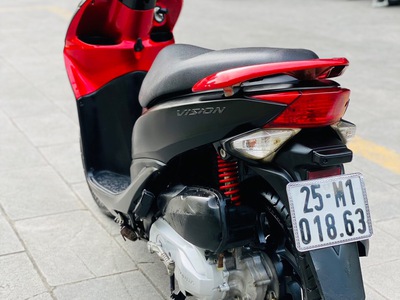 Honda Vision 110 fi đỏ đen Sport 2013 6